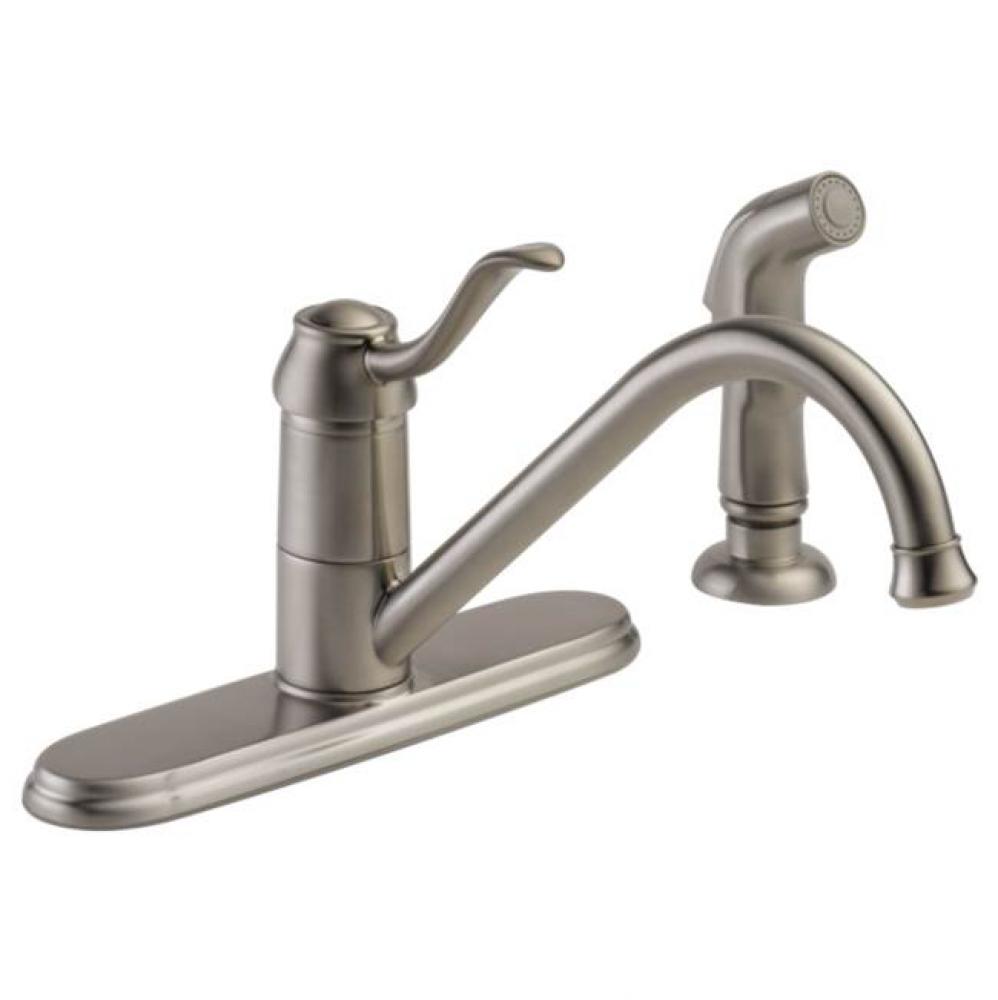 Retail Channel Product Single Handle Kitchen Faucet with Spray