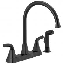 Peerless P2835LF-BL - Parkwood® Two Handle Kitchen Faucet