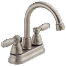 Peerless P299685LF-BN-ECO-W - Peerless Apex: Two Handle Centerset Bathroom Faucet