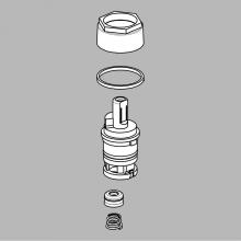 Peerless RP71445 - Other Stem Unit Assembly, Seat and Spring, Bonnet Nut and Washer