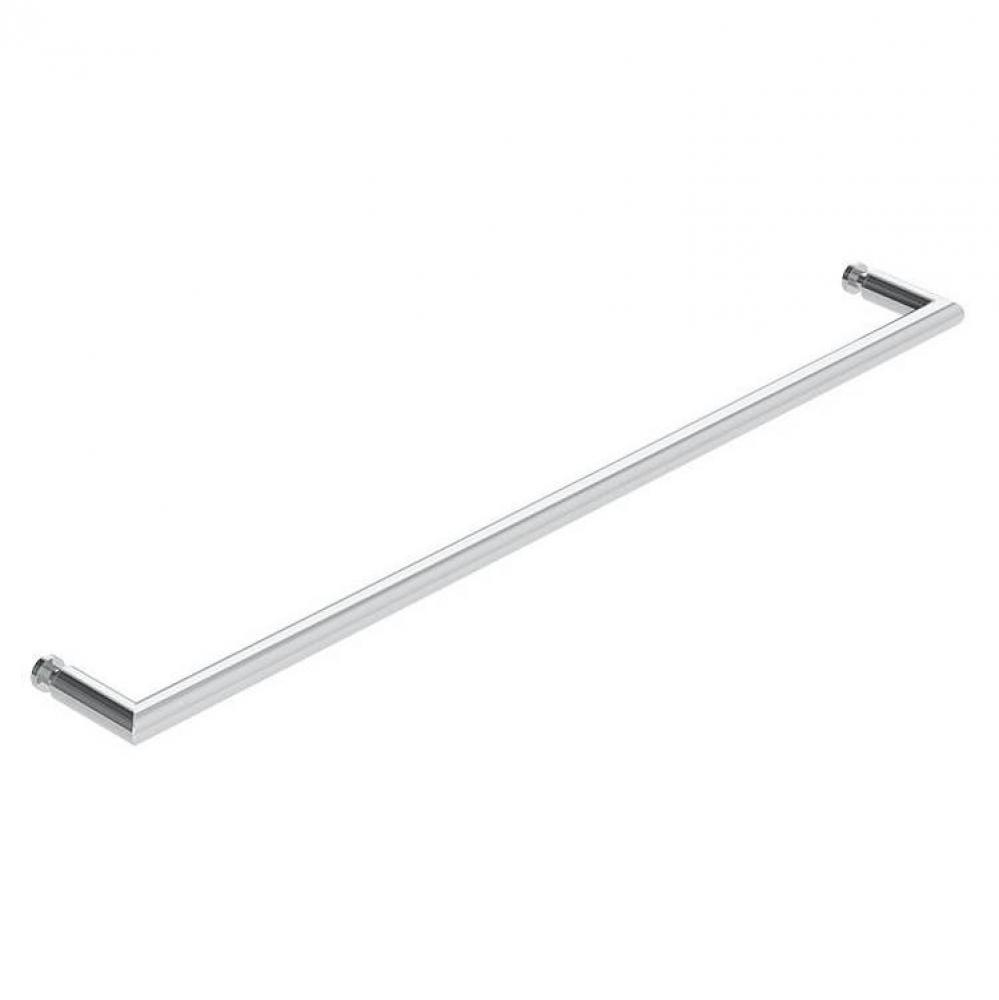 Towel Bar, Glass Mounted, 24&apos;&apos;