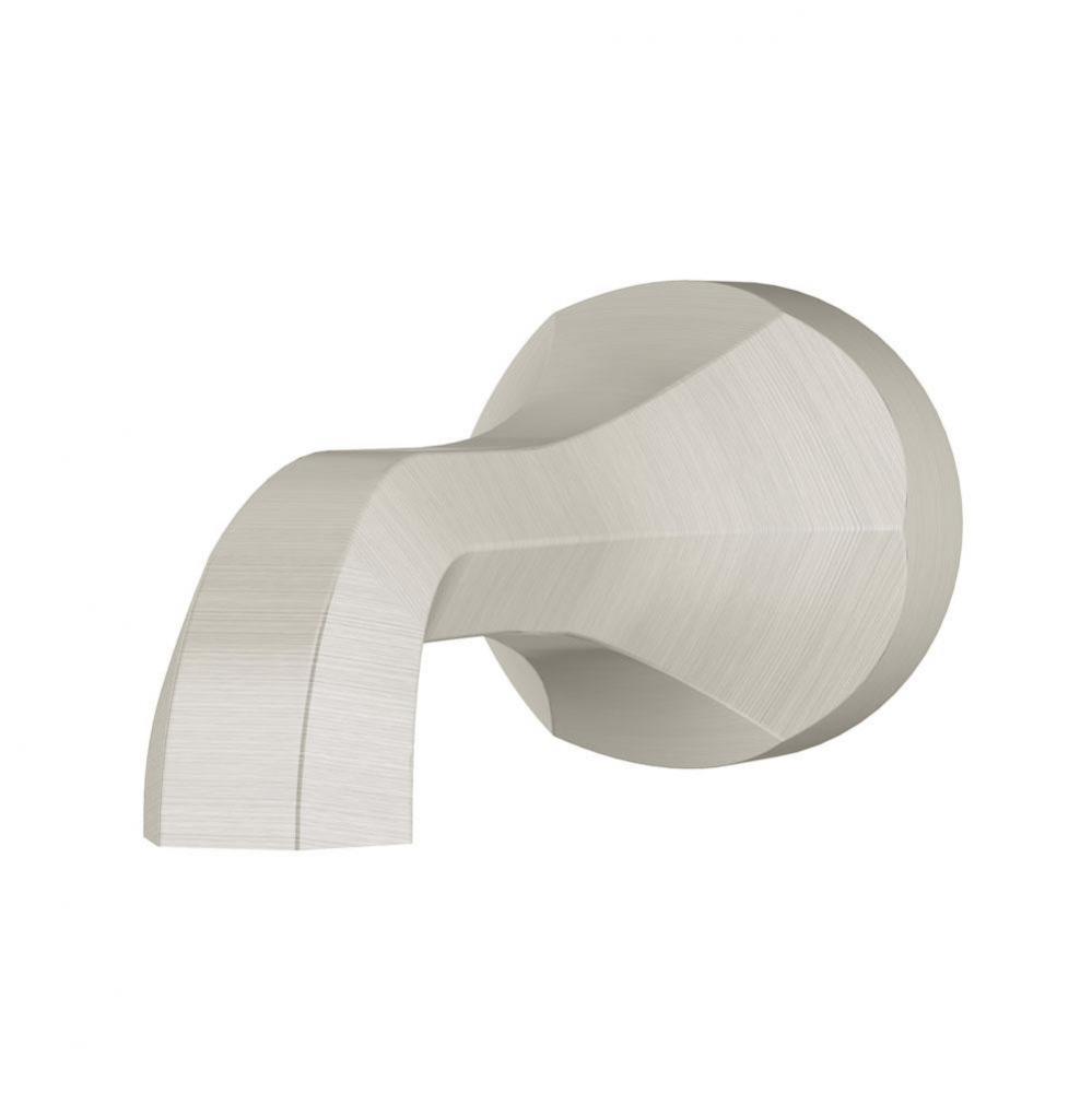 Canterbury Non-Diverter Tub Spout in Satin Nickel