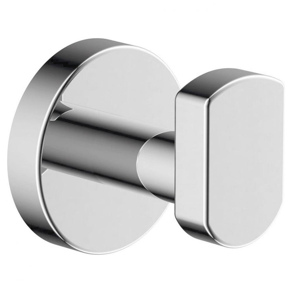 Dia Wall-Mounted Robe Hook in Polished Chrome