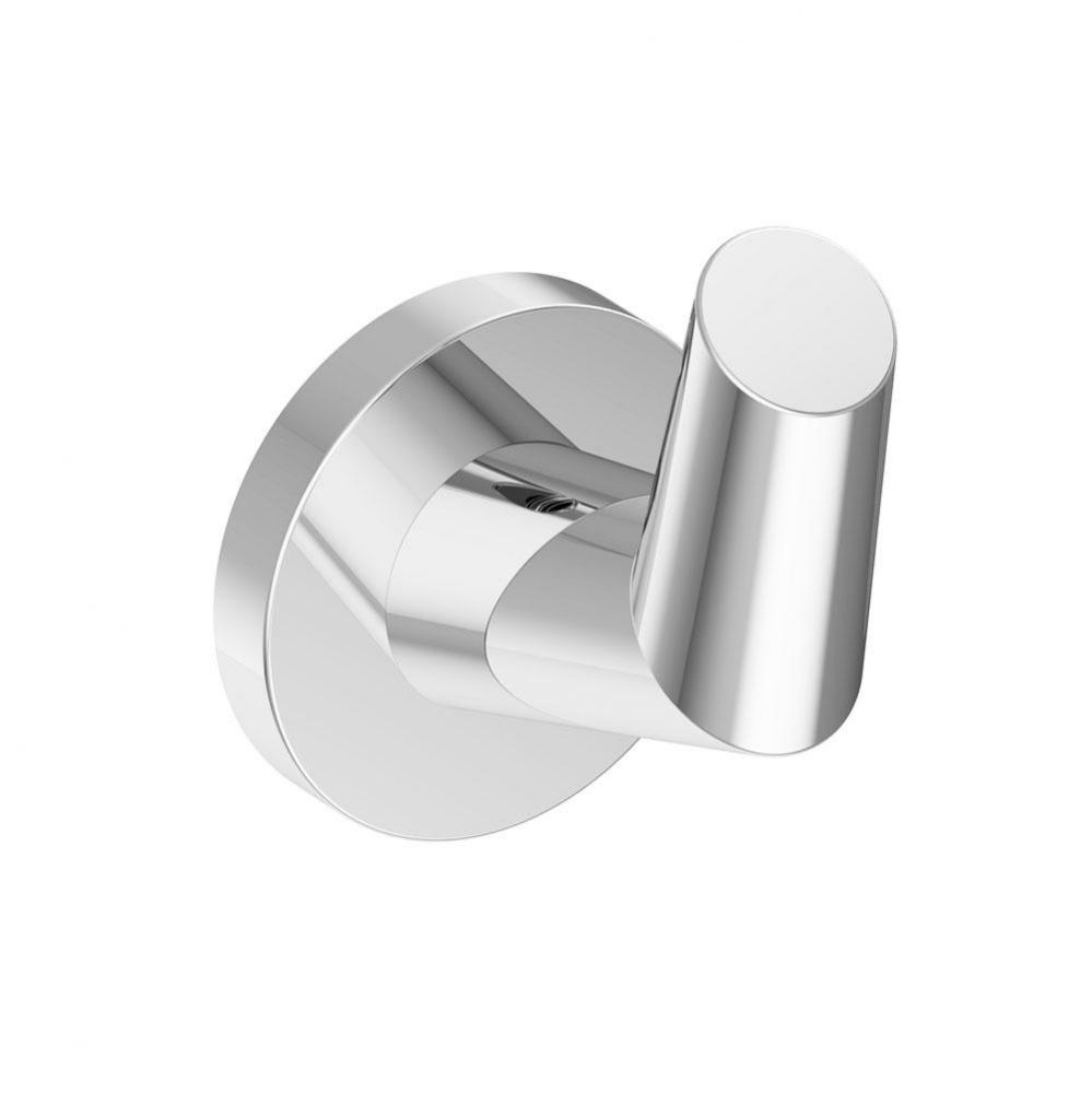 Naru Wall-Mounted Robe Hook in Polished Chrome