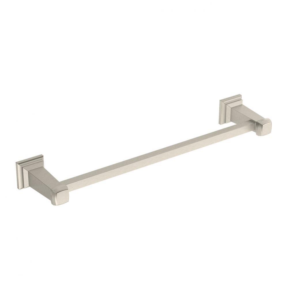 Oxford 24 in. Wall-Mounted Towel Bar in Satin Nickel