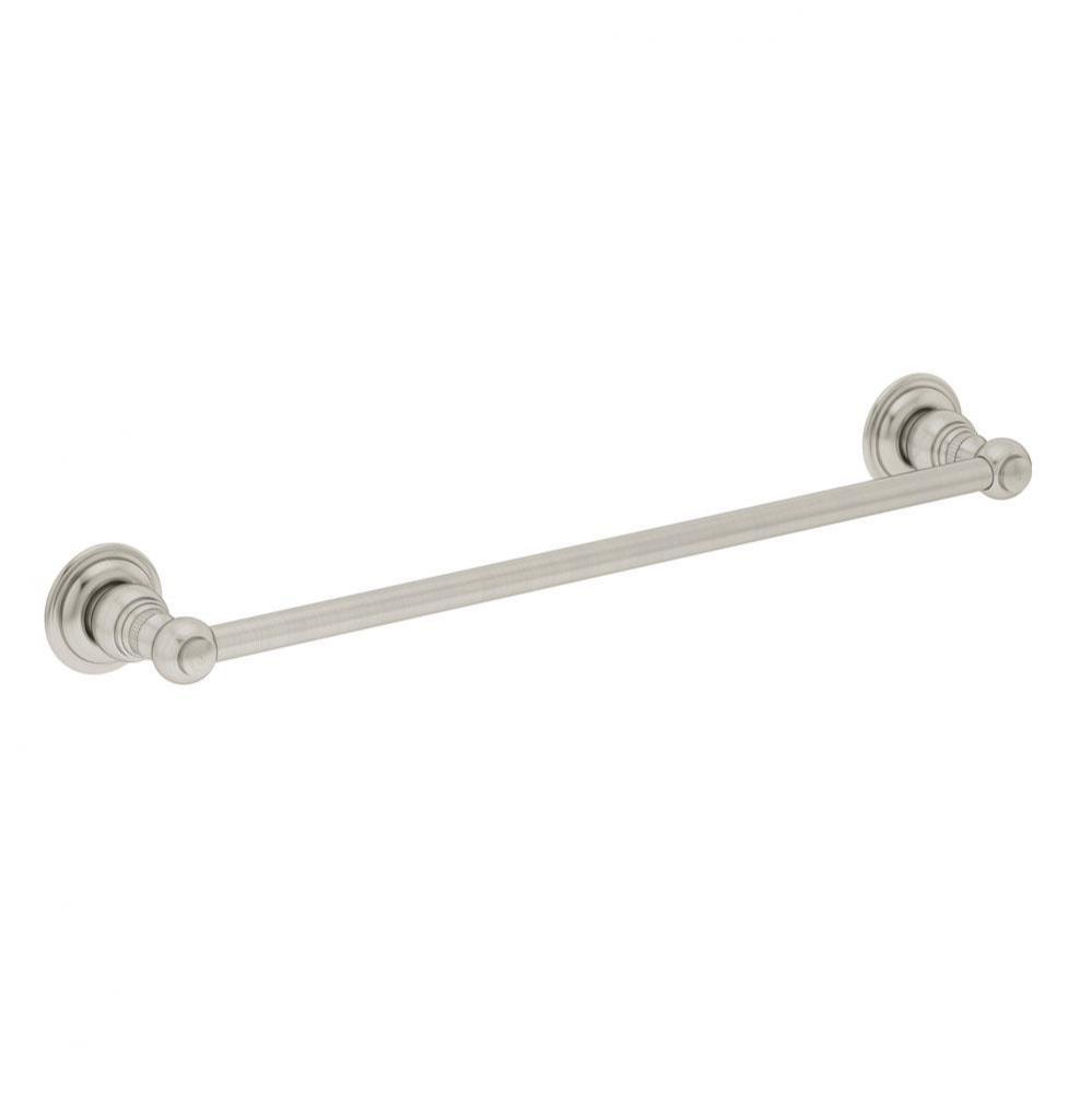 Carrington 18 in. Wall-Mounted Towel Bar in Satin Nickel