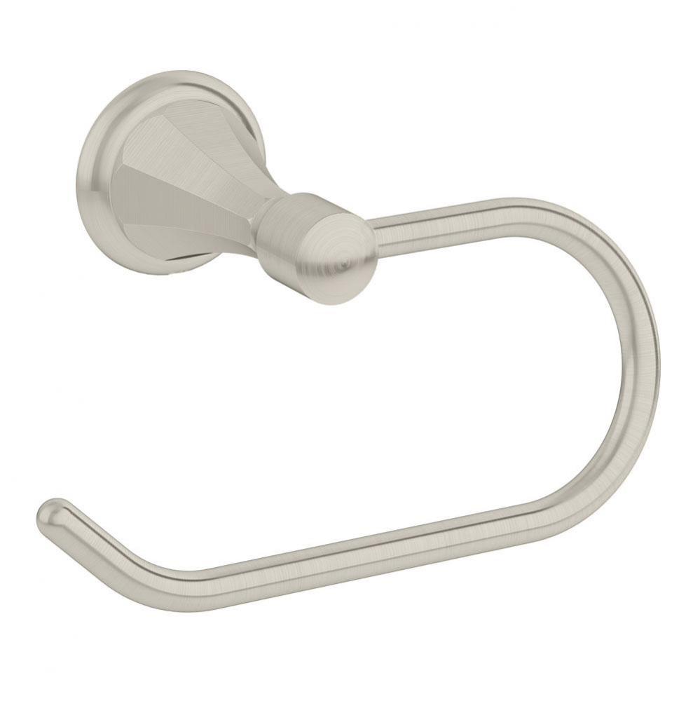 Canterbury Wall-Mounted Toilet Paper Holder in Satin Nickel