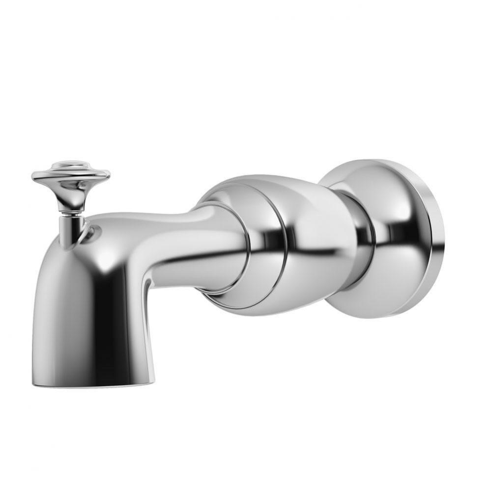 Degas Diverter Tub Spout in Polished Chrome