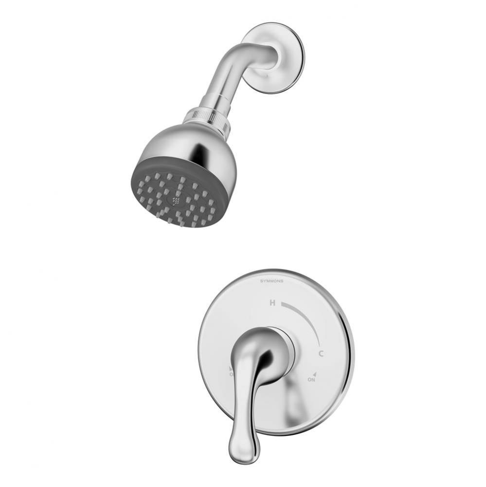 Unity Single Handle 1-Spray Shower Trim in Polished Chrome - 1.5 GPM (Valve Not Included)