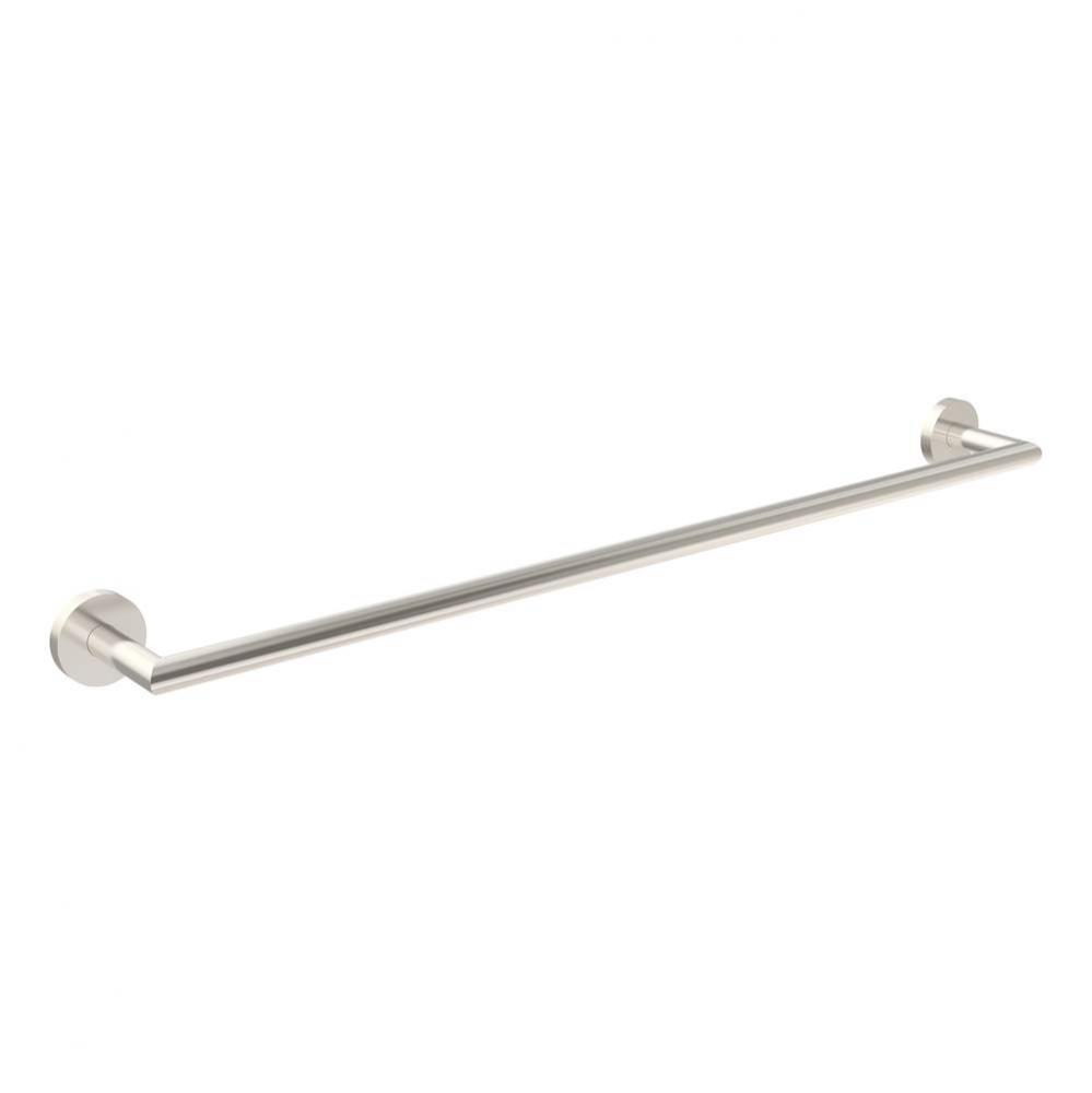 Identity 24 in. Wall-Mounted Towel Bar in Satin Nickel