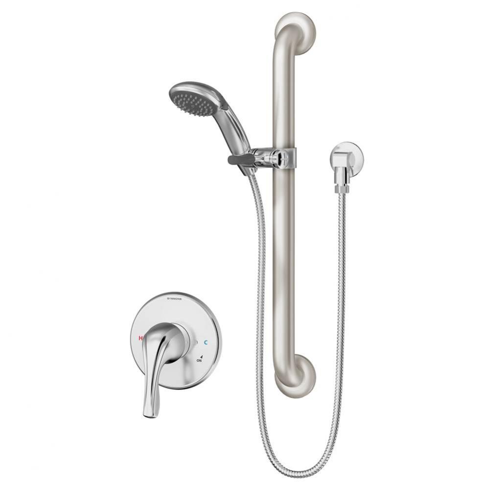 Origins Single Handle 1-Spray Hand Shower Trim in Polished Chrome 1.5 GPM (Valve Not Included)
