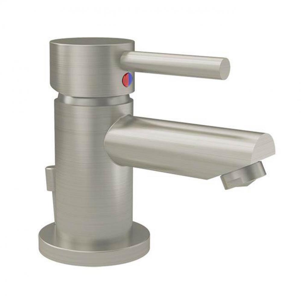 Dia Single Hole Single-Handle Bathroom Faucet with Drain Assembly in Satin Nickel (1.5 GPM)