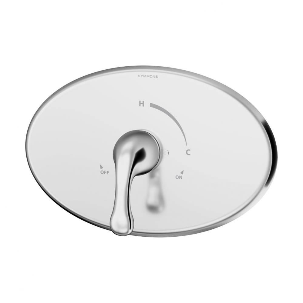 Unity Shower Valve Trim in Polished Chrome (Valve Not Included)
