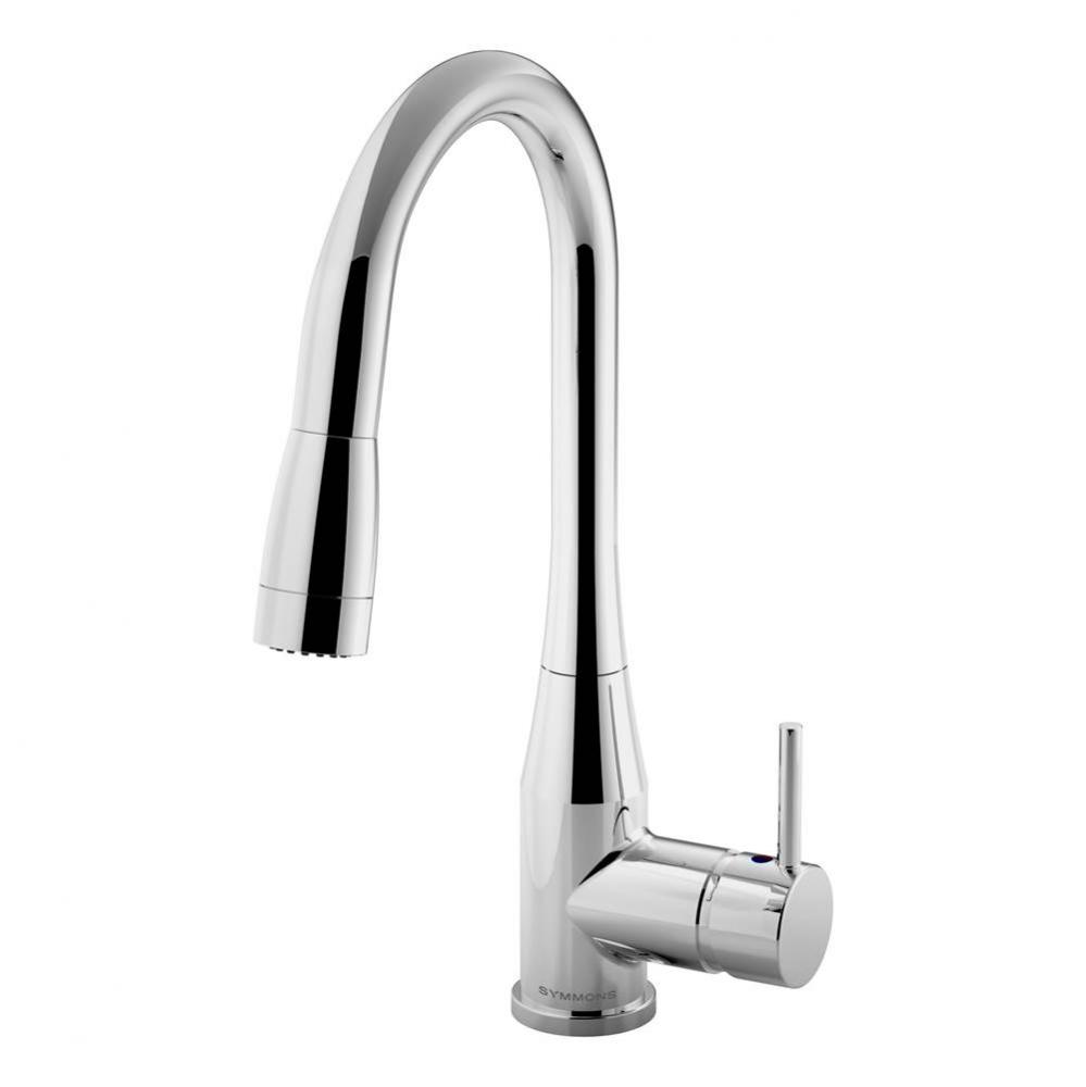 Sereno Single-Handle Pull-Down Sprayer Kitchen Faucet in Polished Chrome (1.0 GPM)