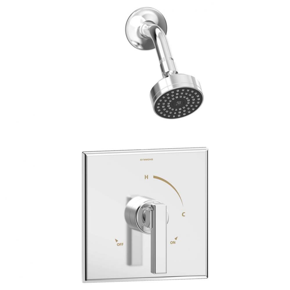 Dia Single-Handle 1-Spray Shower and Tub Trim in Polished Chrome - 1.5 GPM (Valve Not Included)