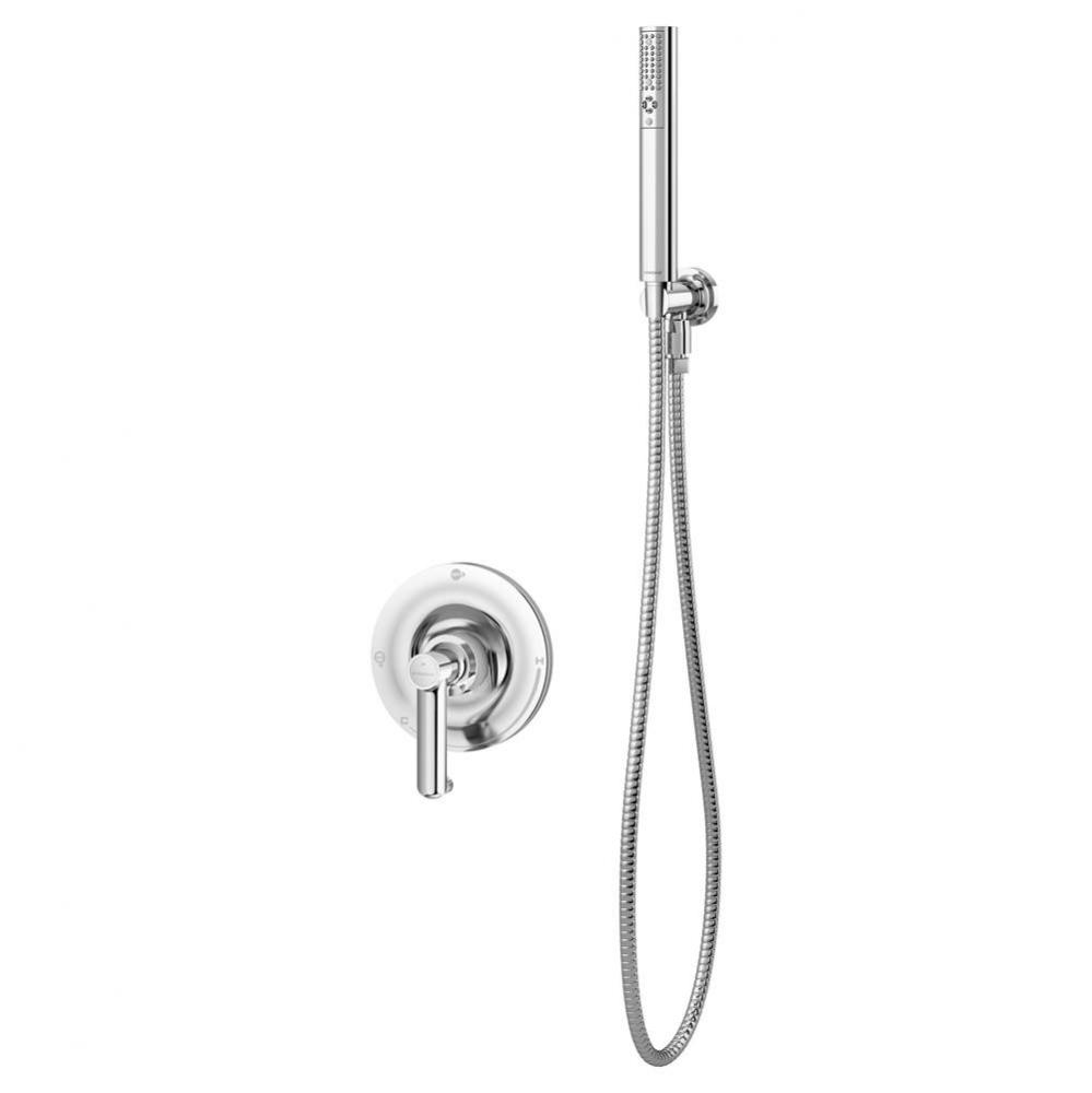 Museo Single Handle 2-Spray Hand Shower Trim in Polished Chrome - 1.5 GPM (Valve Not Included)