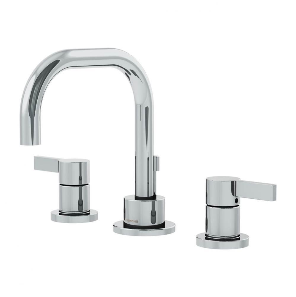 Dia Widespread 2-Handle Bathroom Faucet with Drain Assembly in Polished Chrome (1.0 GPM)