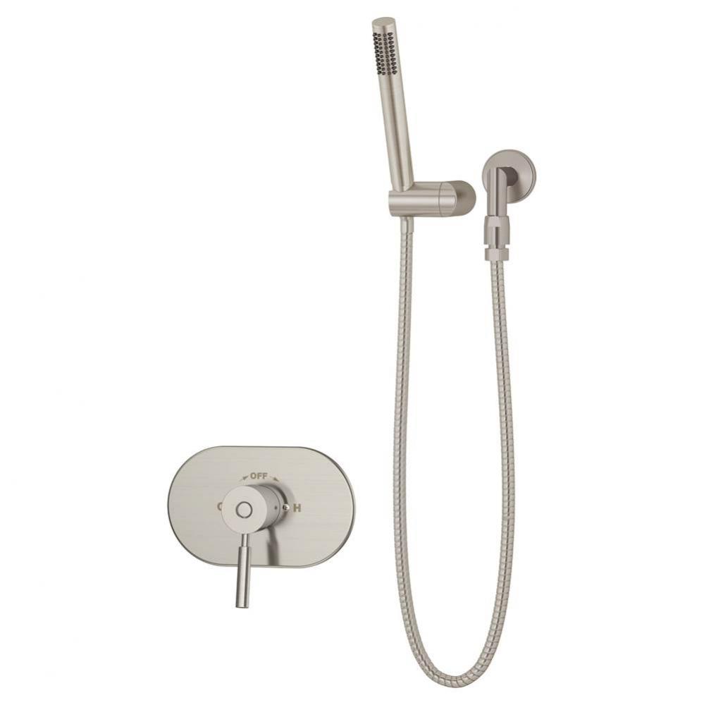 Sereno Single Handle 1-Spray Hand Shower Trim in Satin Nickel - 1.5 GPM (Valve Not Included)