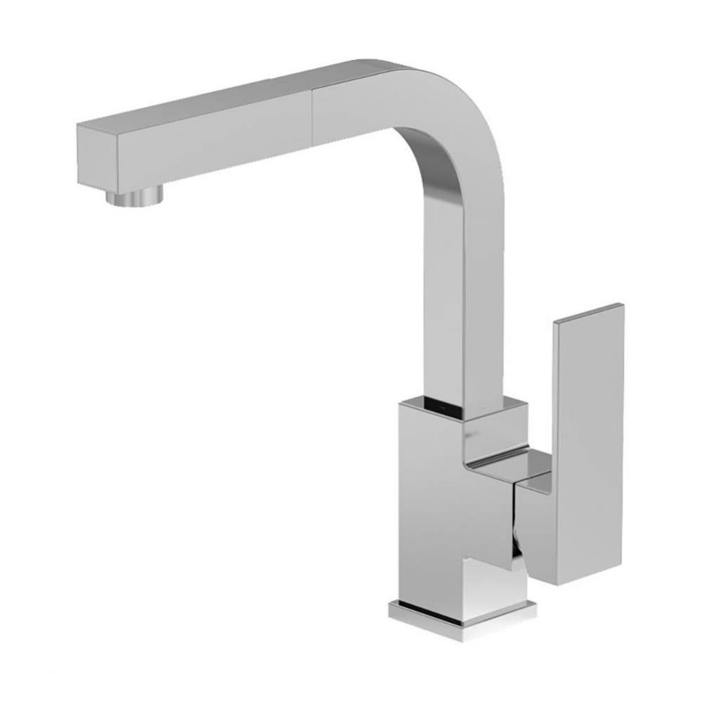 Duro Single-Handle Pull-Out Kitchen Faucet in Polished Chrome (1.5 GPM)