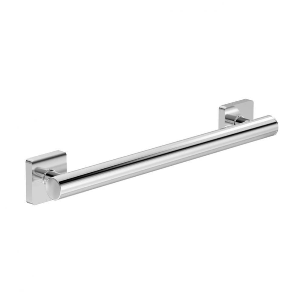 Duro 18 in. Wall-Mounted ADA Grab Bar in Polished Chrome