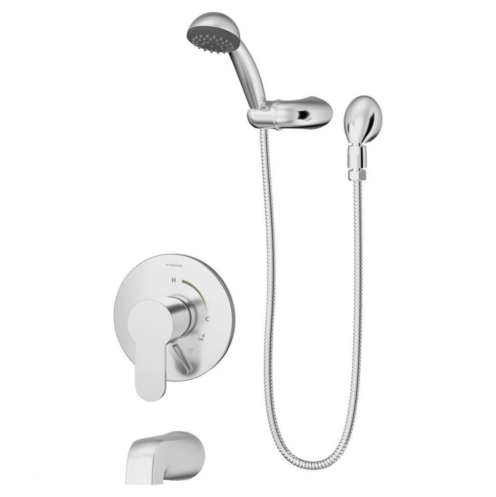 Identity Single Handle 1-Spray Tub and Hand Shower Trim in Polished Chrome - 1.5 GPM (Valve Not In