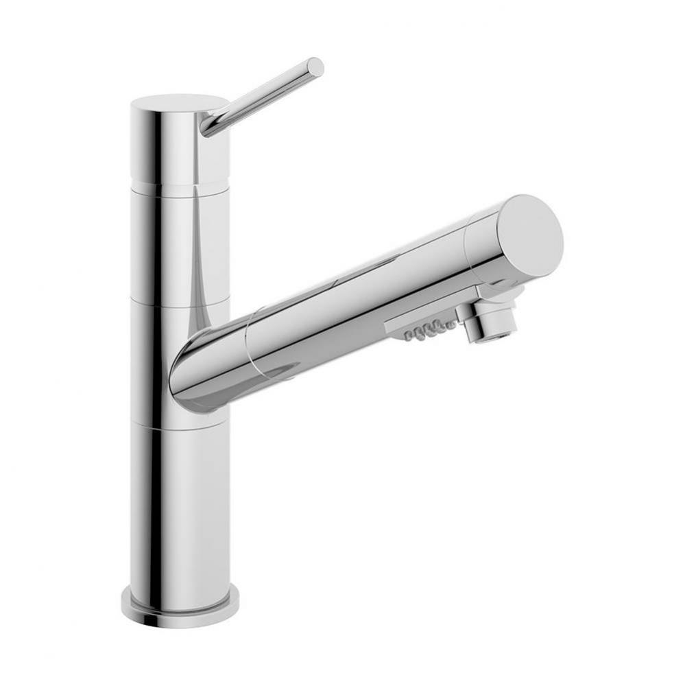 Dia Single-Handle Pull-Out Kitchen Faucet in Polished Chrome (1.5 GPM)