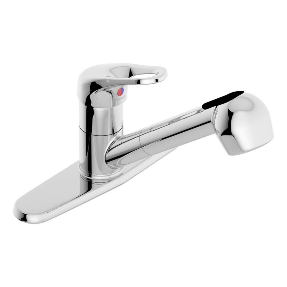 Unity Single-Handle Pull-Out Kitchen Faucet in Polished Chrome (2.2 GPM)