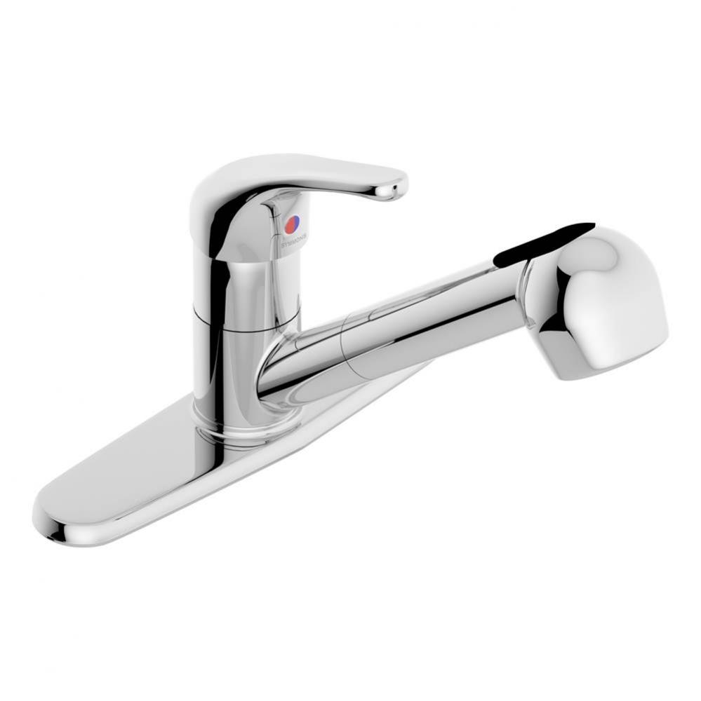 Unity Single-Handle Pull-Out Kitchen Faucet in Polished Chrome (1.5 GPM)