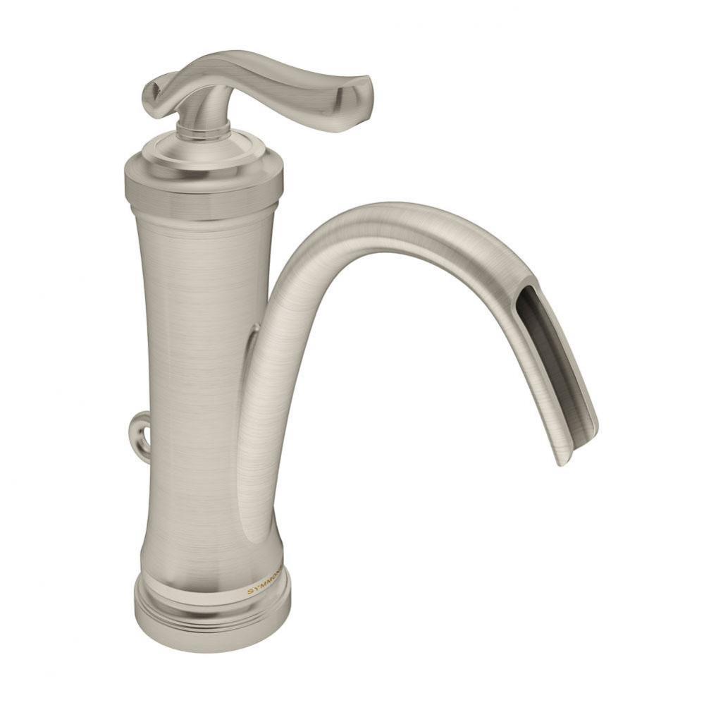 Winslet Single Hole Single-Handle Bathroom Faucet with Drain Assembly in Satin Nickel (2.2 GPM)
