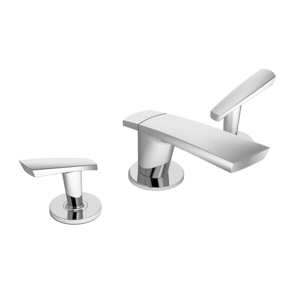 Naru Widespread 2-Handle Bathroom Faucet in Polished Chrome (1.5 GPM)
