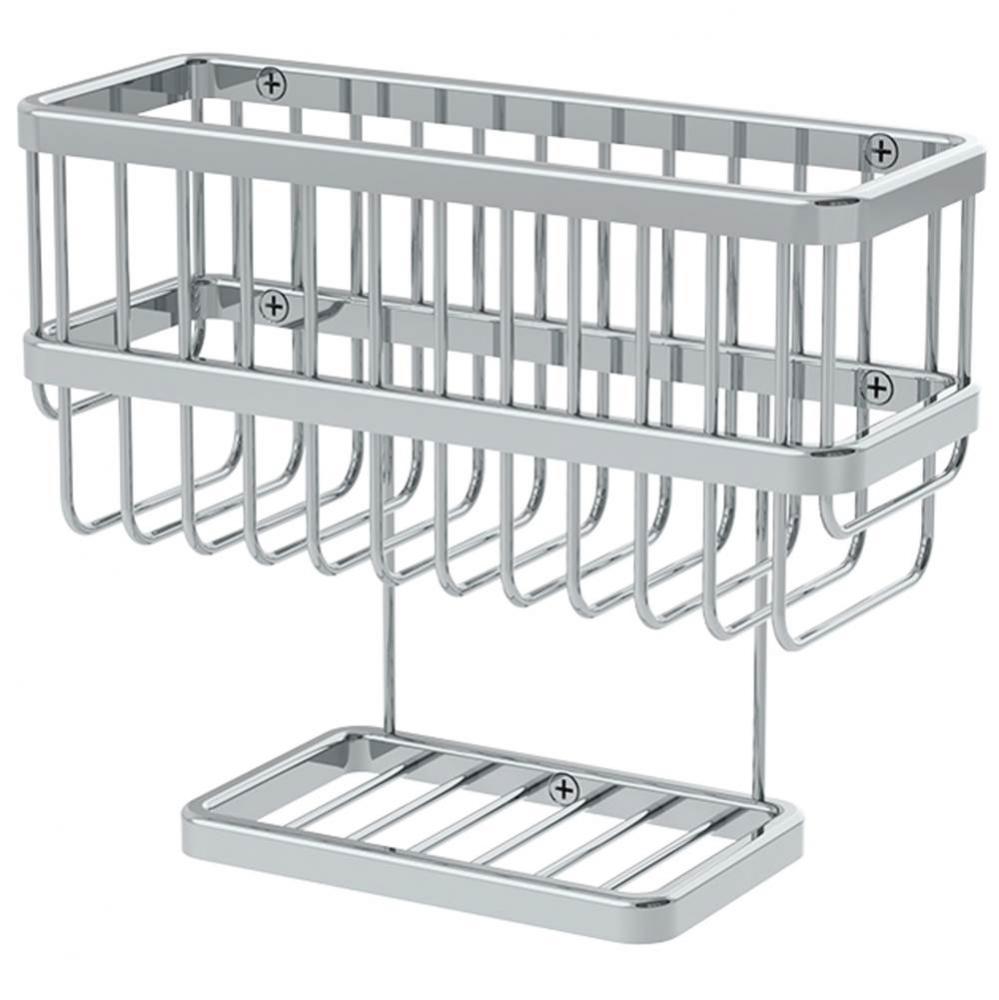 DSC Soap Basket, Dual Shelf