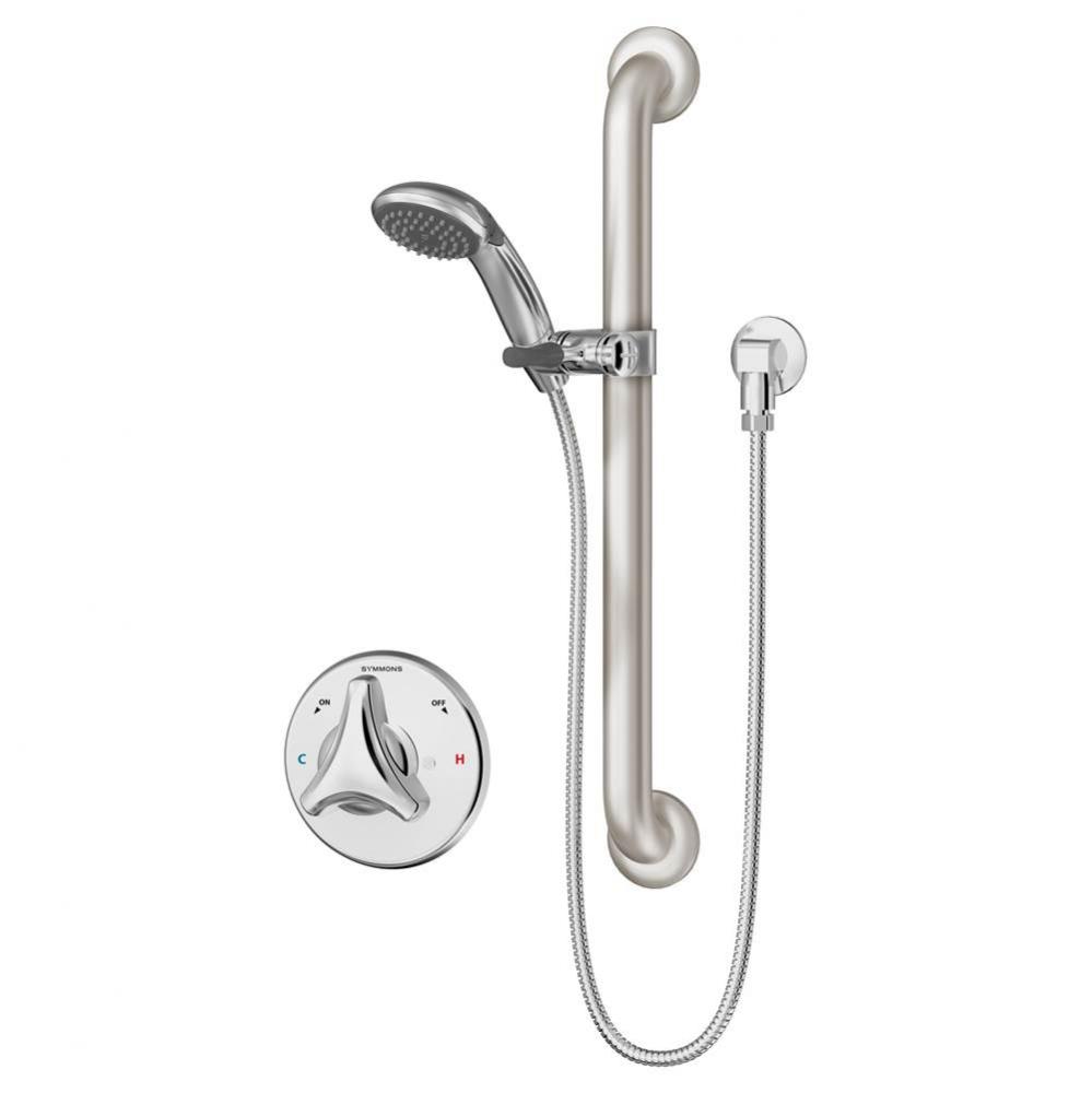 Origins Single Handle 1-Spray Hand Shower Trim in Polished Chrome - 1.5 GPM (Valve Not Included)