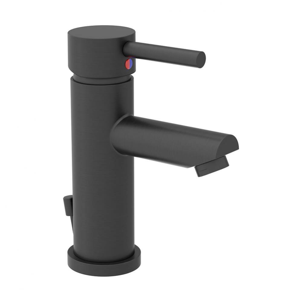 Dia Single Hole Single-Handle Bathroom Faucet with Drain Assembly in Matte Black (1.5 GPM)