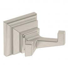 Symmons 423RH-STN - Oxford Wall-Mounted Double Robe Hook in Satin Nickel