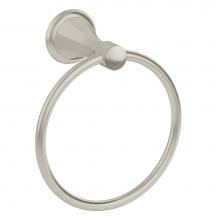Symmons 453TR-STN - Canterbury Wall-Mounted Towel Ring in Satin Nickel
