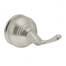 Symmons 473RH-STN - Allura Wall-Mounted Double Robe Hook in Satin Nickel