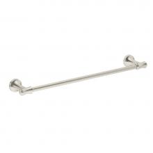 Symmons 543TB-24-STN - Degas 24 in. Wall-Mounted Towel Bar in Satin Nickel