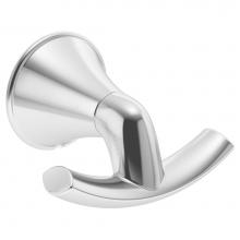 Symmons 553RH - Elm Wall-Mounted Double Robe Hook in Polished Chrome