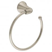 Symmons 553TR-STN - Elm Wall-Mounted Towel Ring in Satin Nickel