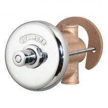 Symmons 4-428-R-TRM - Showeroff Single Push-Button Metering Valve Trim with Rear Mounting Escutcheon (Valve Not Included