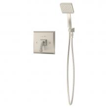 Symmons 4203-STN-1.5-TRM - Oxford Single Handle 1-Spray Hand Shower Trim in Satin Nickel - 1.5 GPM (Valve Not Included)