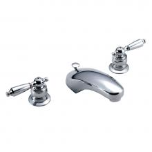 Symmons S-244-2-LAM-1.5 - Origins Widespread 2-Handle Bathroom Faucet in Polished Chrome (1.5 GPM)