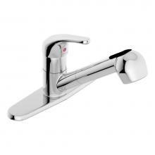 Symmons SK-6600 - Unity Single-Handle Pull-Out Kitchen Faucet in Polished Chrome (2.2 GPM)
