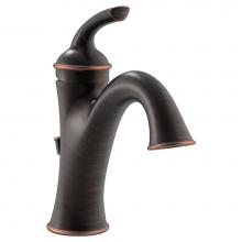 Symmons SLS-5512-SBZ-1.5 - Elm Single Hole Single-Handle Bathroom Faucet with Drain Assembly in Seasoned Bronze (1.5 GPM)