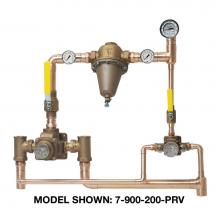 Symmons 7-1000-200-PRV-STN - Hi-Lo Valve & Piping