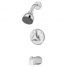 Symmons 9602-P-1.5-TRM - Origins Single Handle 1-Spray Tub and Shower Faucet Trim in Polished Chrome - 1.5 GPM (Valve Not I