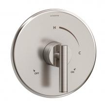 Symmons 3500-CYL-STN-TRM - Dia Shower Valve Trim in Satin Nickel (Valve Not Included)
