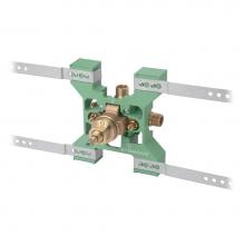 Symmons 261XBRBODY - Temptrol Brass Pressure-Balancing Shower Valve with Service Stops and Rapid Install Bracket