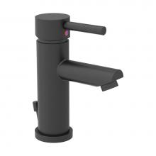 Symmons SLS-3512-MB - Dia Single Hole Single-Handle Bathroom Faucet with Drain Assembly in Matte Black (2.2 GPM)