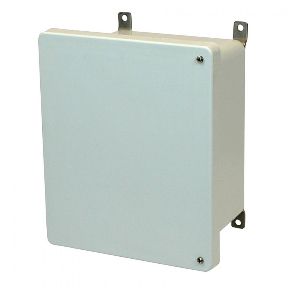 10x8x4 ENCLOSURE HINGED SCR CVR